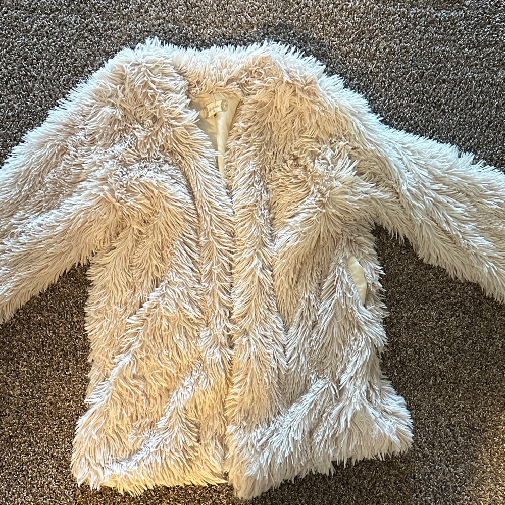 Alterd State Faux Fur Shaggy Jacket